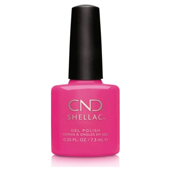 CND Shellac Gel Polish Hot Pop Pink - 7. 3ml