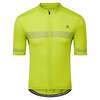 Nightvision Men's Short Sleeve Cycling Jersey Lime