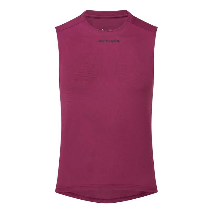 Shore Indoor Training Men's Vest | L | High Wicking, Relaxed Fit & Silvadur™ Antimicrobial Finish | Stay Cool & Fresh During Indoor Rides | Altura