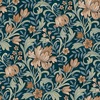 Marian Floral Wallpaper Navy