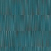 Martinique Linear Textured Vinyl Wallpaper Teal Erismann 10398