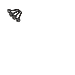 4x Adjustable Cabinet Feet for Cobra Case Metal Racks