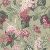 Misaki Floral Wallpaper Sage Green