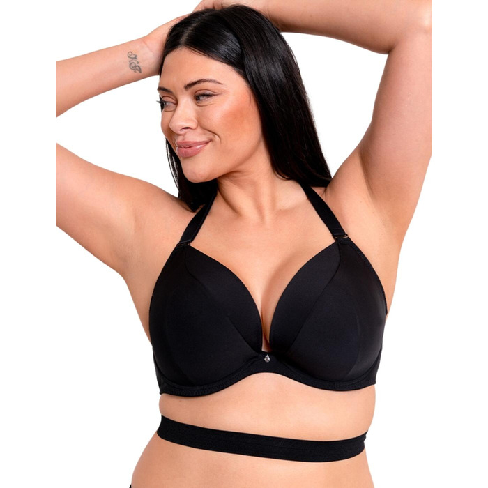 Curvy Kate Superplunge Multiway Padded Plunge Bra - Black - 30DD