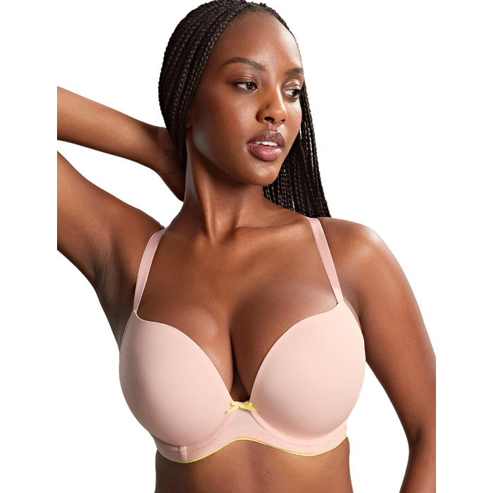 Panache Faith Moulded Plunge Bra - Blush Pink - 32GG