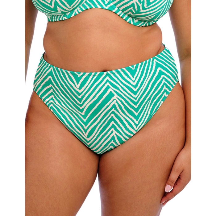 Elomi Fiji Falls Mid Rise Bikini Brief - Marine - XL - 16