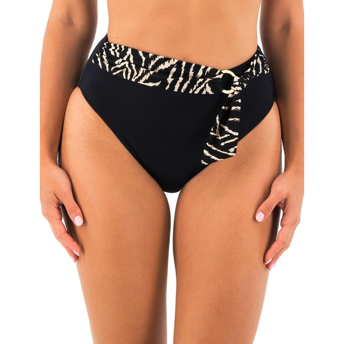 Fantasie Silhouette Island High Waist Bikini Brief - Monochrome - M - 12
