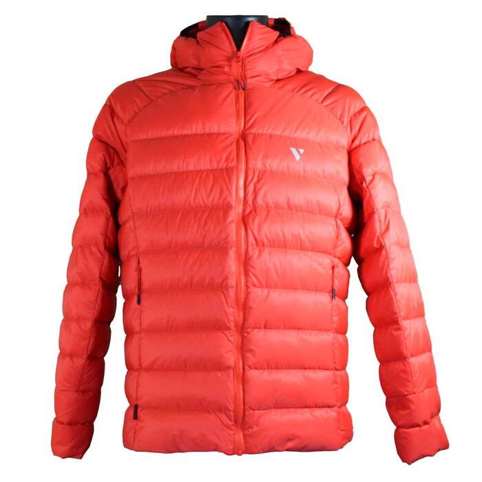 Mac in a Sac Summit Men's Packable Down Jacket Flame 2XL