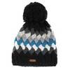 Starling Snake Bobble Beanie Black