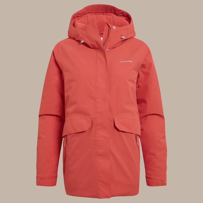 Craghoppers Women's Caldbeck II Thermic Jacket Compote Red 12
