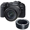 Canon EOS RP Mirrorless Camera with RF 24-105mm f/4-7. 1 IS STM Lens with EF-EOS R mount adapter