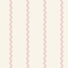 Do the Wiggle Stripe Wallpaper Pink
