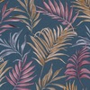 Midnight Botanica Wallpaper Blue