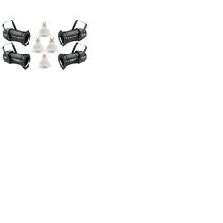 Par16 Black Birdy Lighting Set