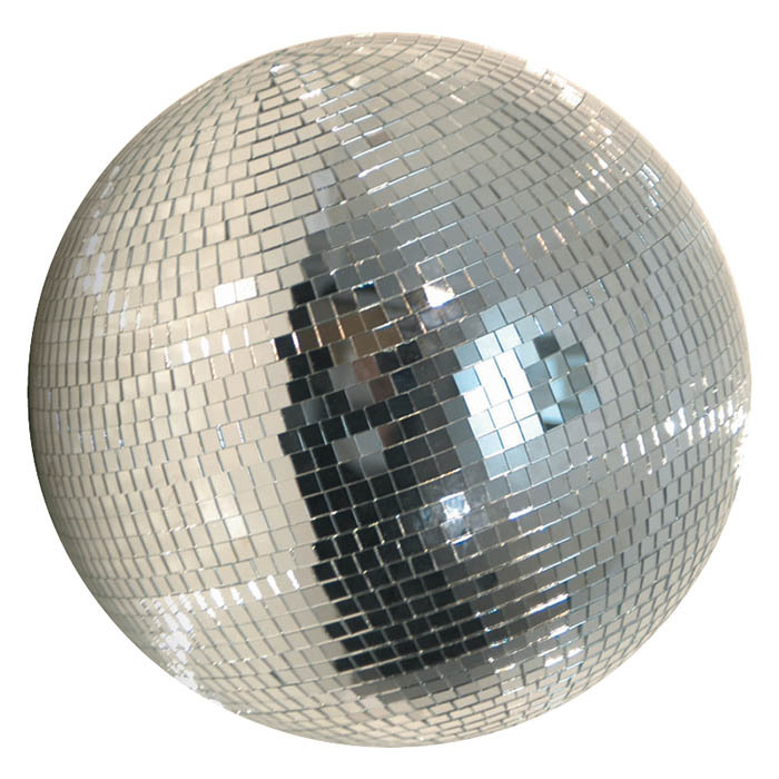 Professional Grade Mirror Ball 10mm Facets - 60cm (24")