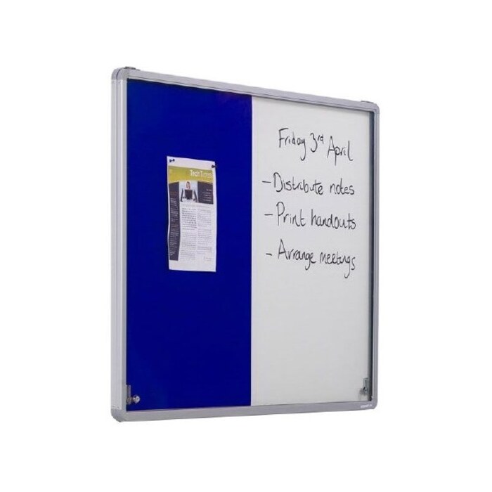 Lockable Combination Whiteboard