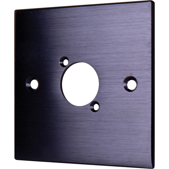 Black Wall Plate With D
