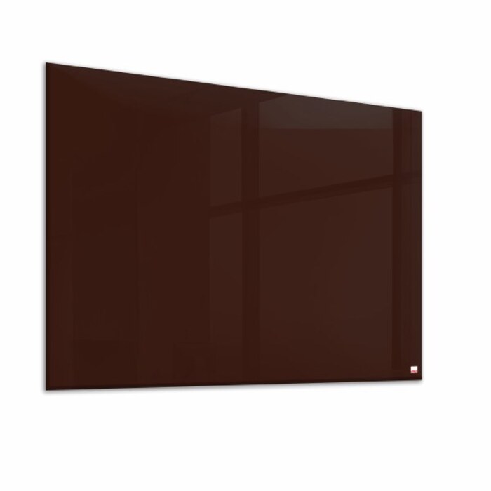 Casca Magnetic Glass Writing Board 1200 x 1000mm, Brown Natural