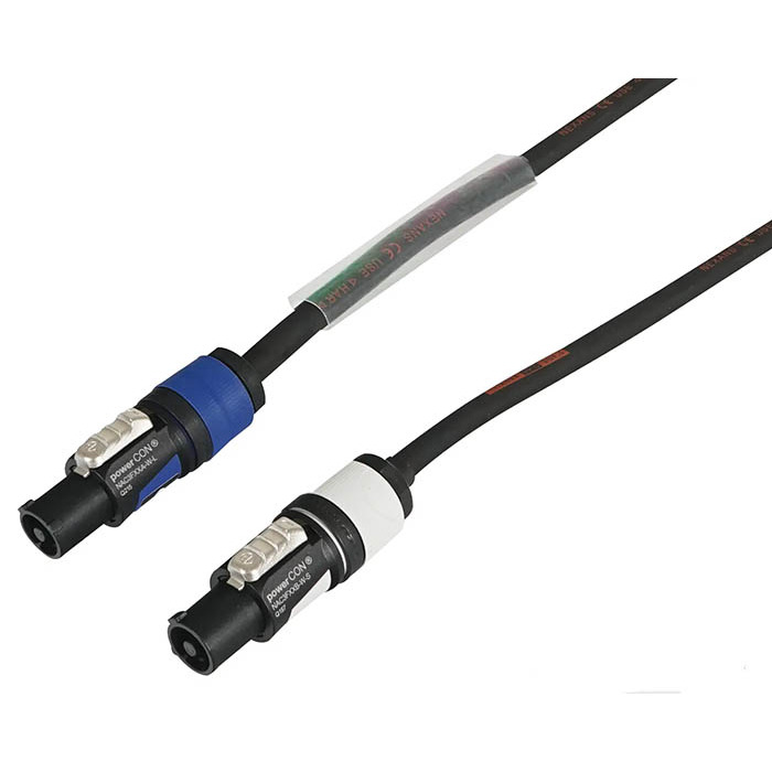 Powercon to Powercon 1. 5mm Titanex Rubber Cable - 1m