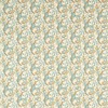 William Morris Golden Lily Fabric Linen Teal F1677