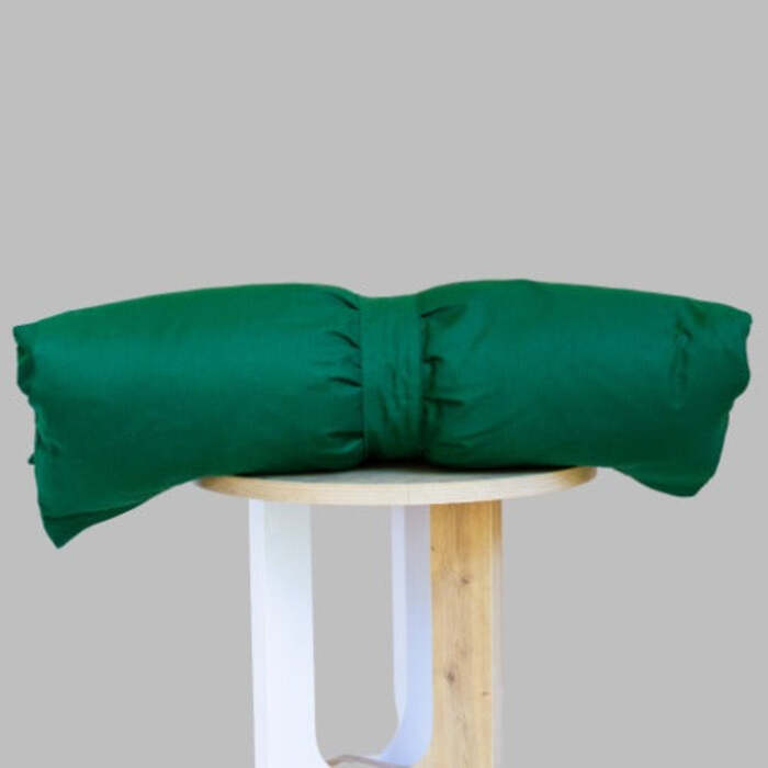 Dog Bed Duvet Cover in Two Sizes Polycotton Green - Medium - Large
