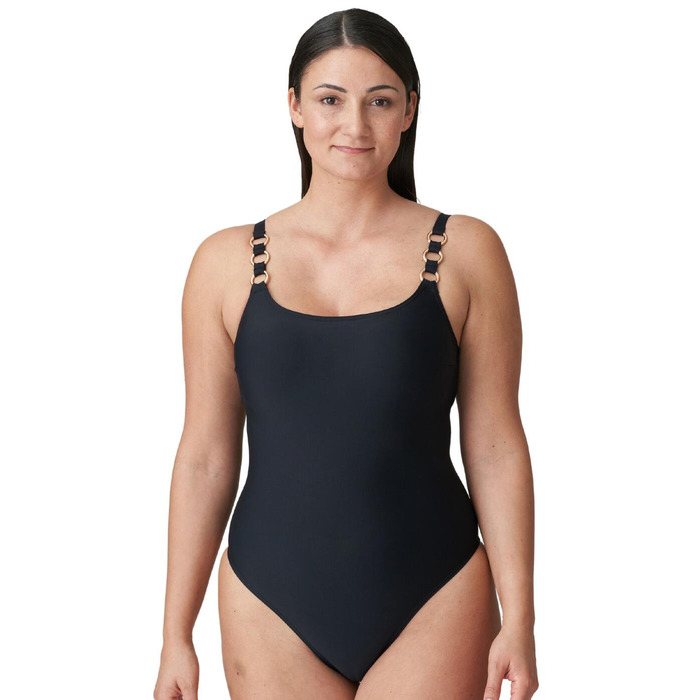 Prima Donna Swim Damietta Padded Non Wired Swimsuit - Black - 38D