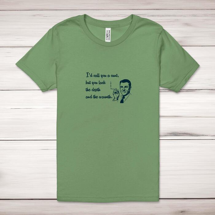 The Depth and the Warmth Adult T