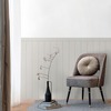 Tongue & Groove Wood Panel Dado Vinyl Wallpaper Grey AS Creation 39803