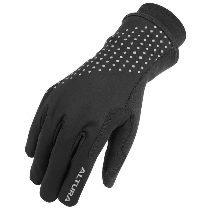 Nightvision Unisex Waterproof Insulated Cycling Gloves Black | Large | Altura