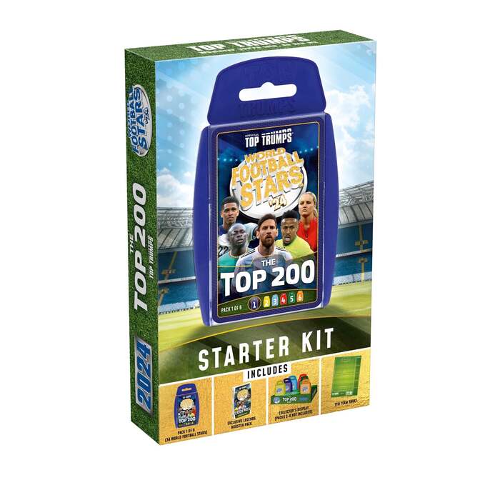 World Football Stars Top 200 Top Trumps