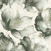 Elysian Floral Wallpaper Green