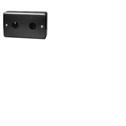 Double Gang Plate and Box for D Series Connectors