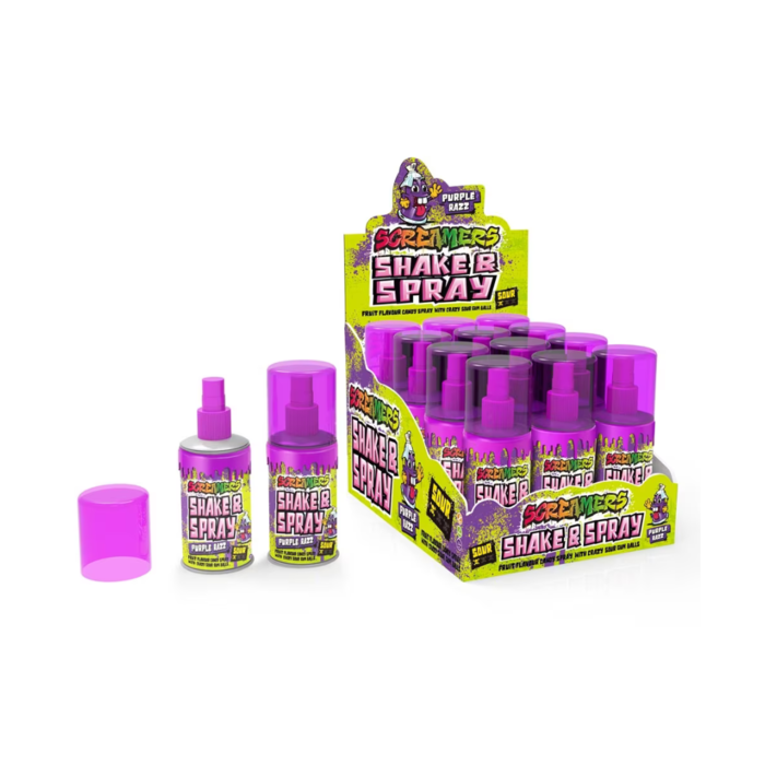 Zed Screamers Shake & Spray Purple Razz 60ml