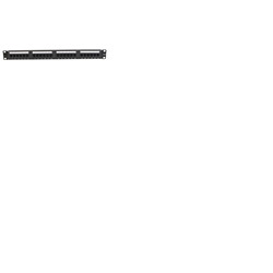19" Patch Panel 24 Way Suitable for RJ45 Cat5 CAT6 Connections