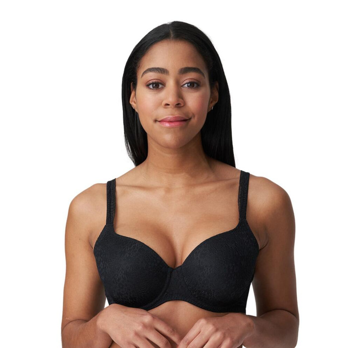 Prima Donna Twist Epirus Padded Heartshape Bra - Black - 36H