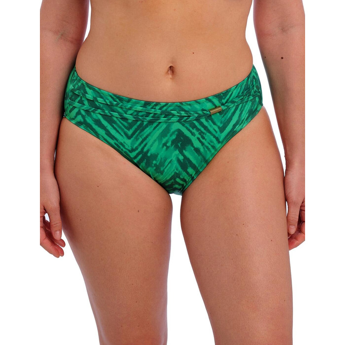 Fantasie Punta Mita Mid Rise Bikini Brief - Emerald - 2XL - 18