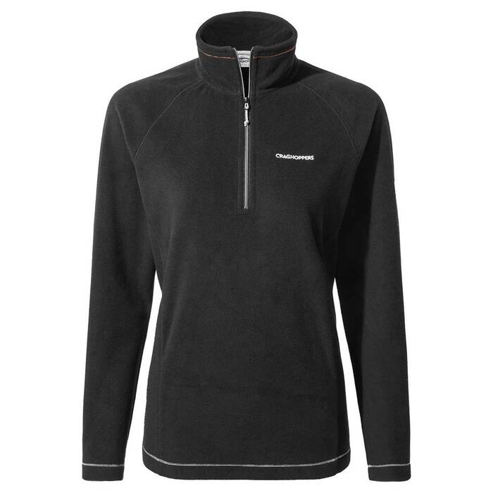 Craghoppers Miska Women's Half Zip Fleece Black 10