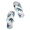 Weird Fish Thurleston Printed Flip Flops Aqua Marine 3