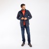 Weird Fish Men's Tyburn Check Fleece Shacket Navy 2XL
