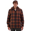 Swanndri Men's Hudson Wool Hoodie Rusty S