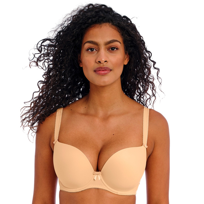 Freya Deco Moulded Plunge Bra - Nude - 30E