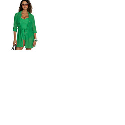 Pour Moi Button Through Beach Shirt