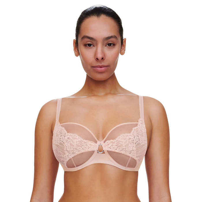 Chantelle Crush Covering Underwired Bra - Soft Pink - 32C