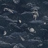 Lost In Space Wallpaper Midnight Blue