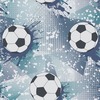 Football Frenzy Wallpaper Navy Blue