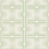 Retro Geometric Diamond Motif Wallpaper Green AS Creation 39533