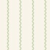 Do the Wiggle Stripe Wallpaper Green