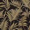 Midnight Botanica Wallpaper Black
