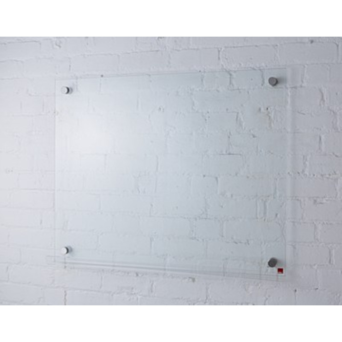 Casca Clear Glass Writing Board 1200 x 1200mm