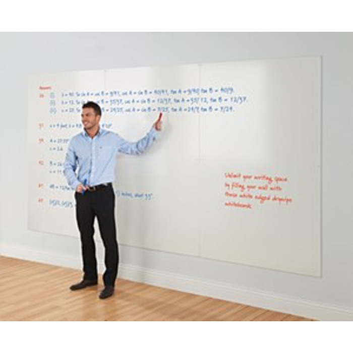 WriteOn Whiteboard Wall Non Magnetic 1176 x 1476mm